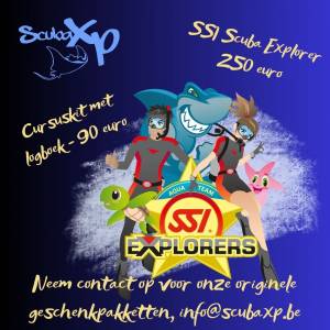 Een origineel cadeau - SSI Explorers by ScubaXP